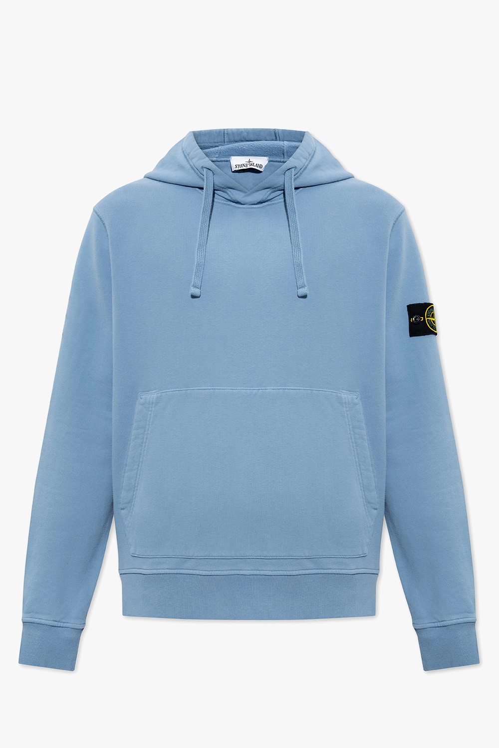 patched hoodie Stone Island - Blue Logo - hevo black shirt jacket